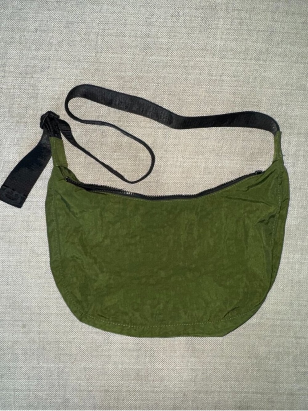 BAGGU medium crescent green